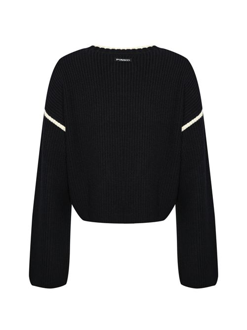 Maglione Alicudi con ricamo gioiello PINKO | 105397 A2PKEZ1